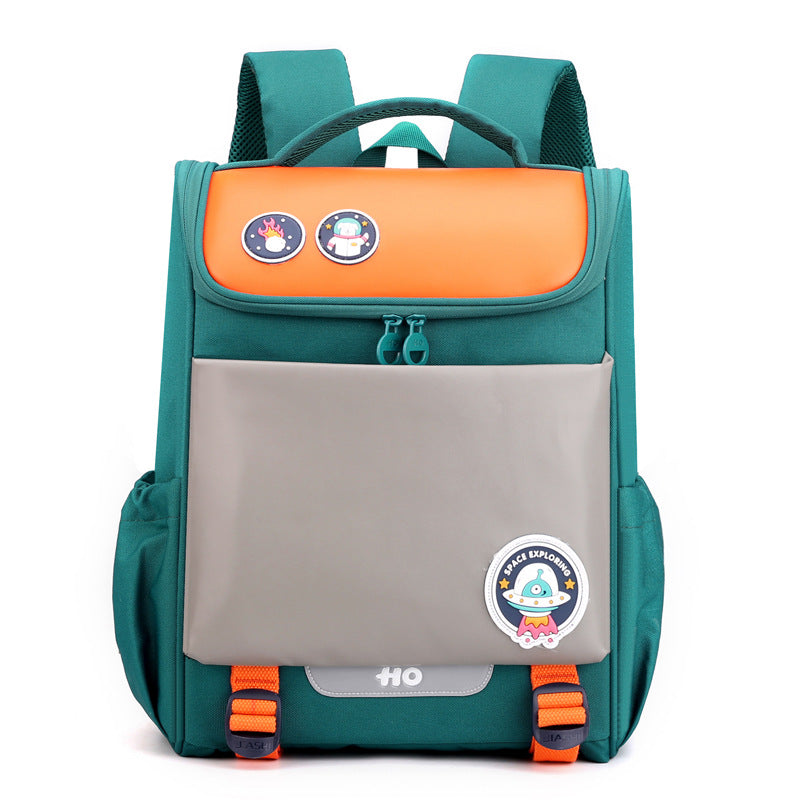 Elèves de l'école primaire Epaule Pad Sac à dos pour enfants Léger Solid Color Primary School