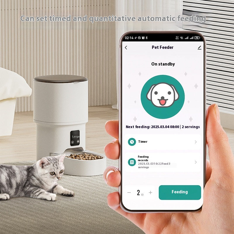 PET Intelligence Automatique Animal Feeder 4L