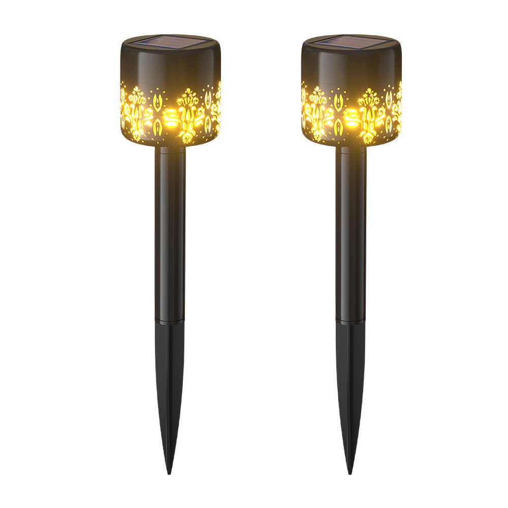 Solar Plastic Lawn Projection Floor Lamp