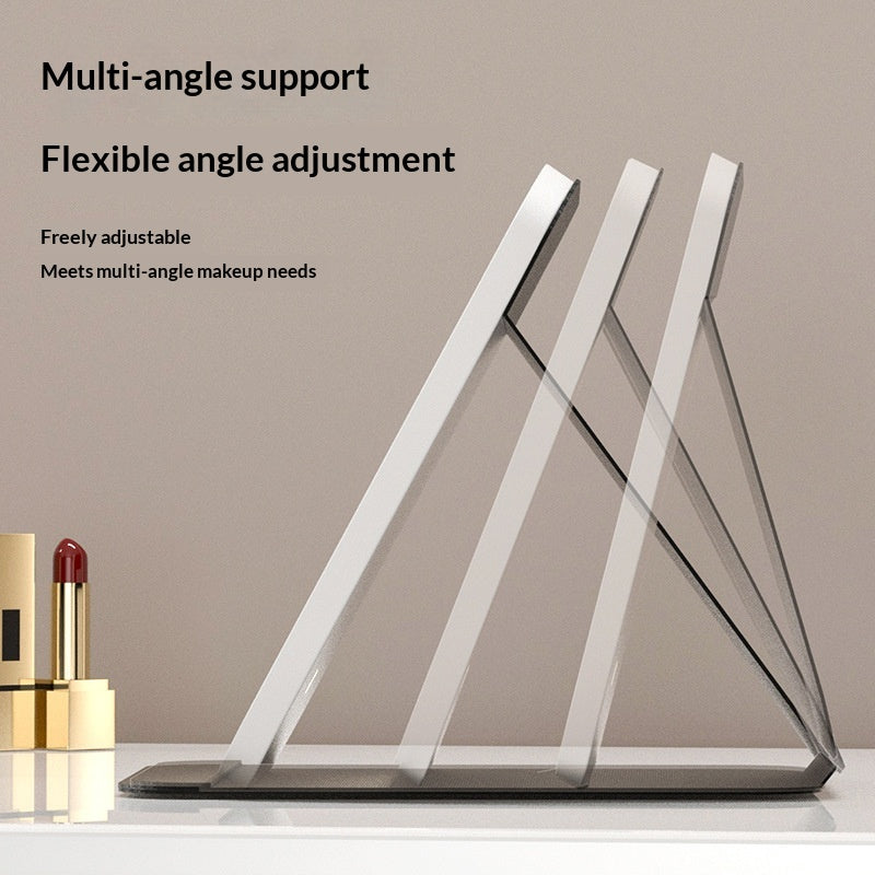 Rétroviseur pliable à LED portable avec lumières intégrées