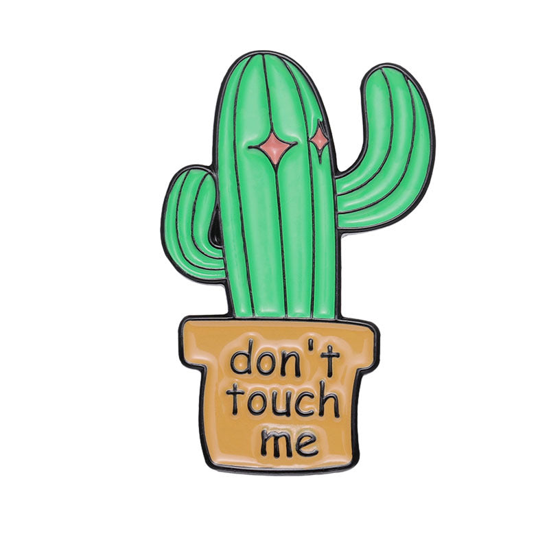 Mignon chant et danse Cactus forme Golden M Accessoires insigne