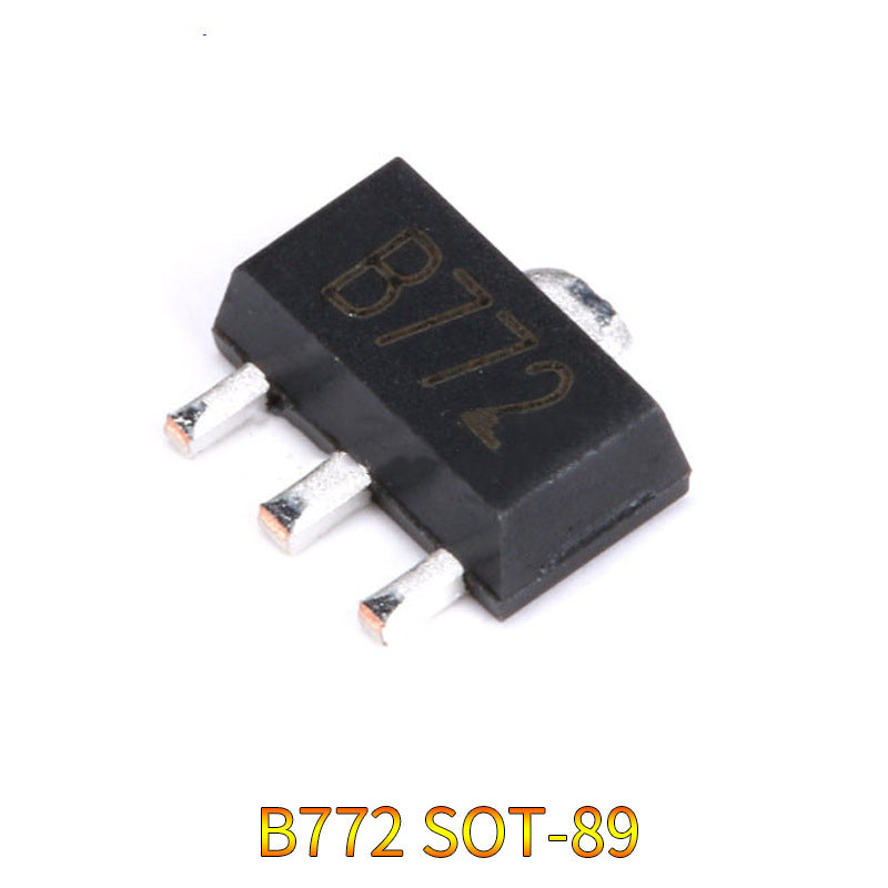 Insertion directe SMT B772 2SB772 TO-126SOT-89 paquet 3A40V PNP transistor de puissance