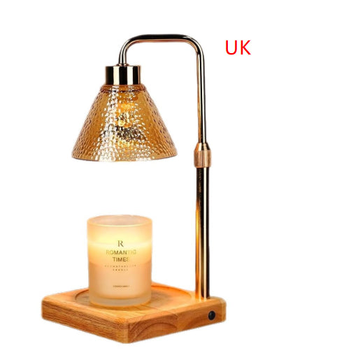 Bougie moderne avec minuterie et lampe à cire variable