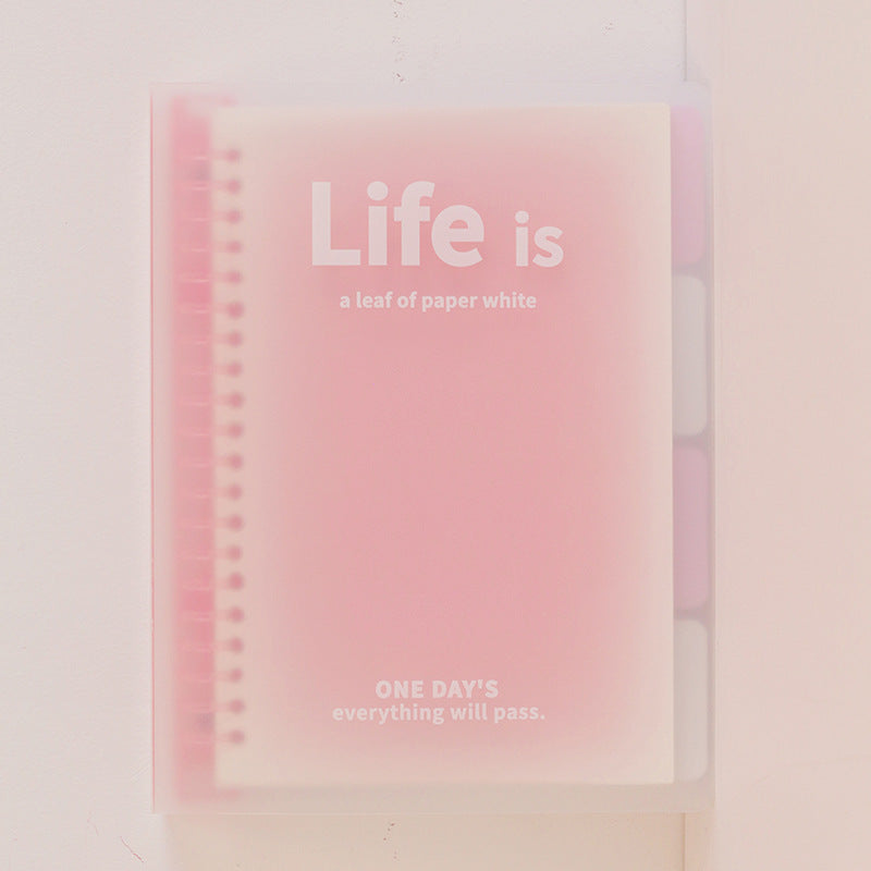 Mode Colorful Personnalité Carnet de notes simple