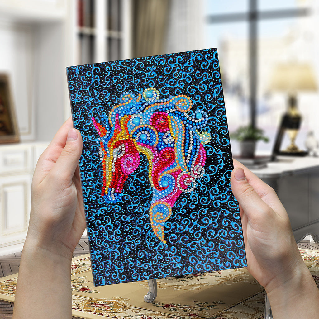 Cahier de notes pour la peinture au diamant