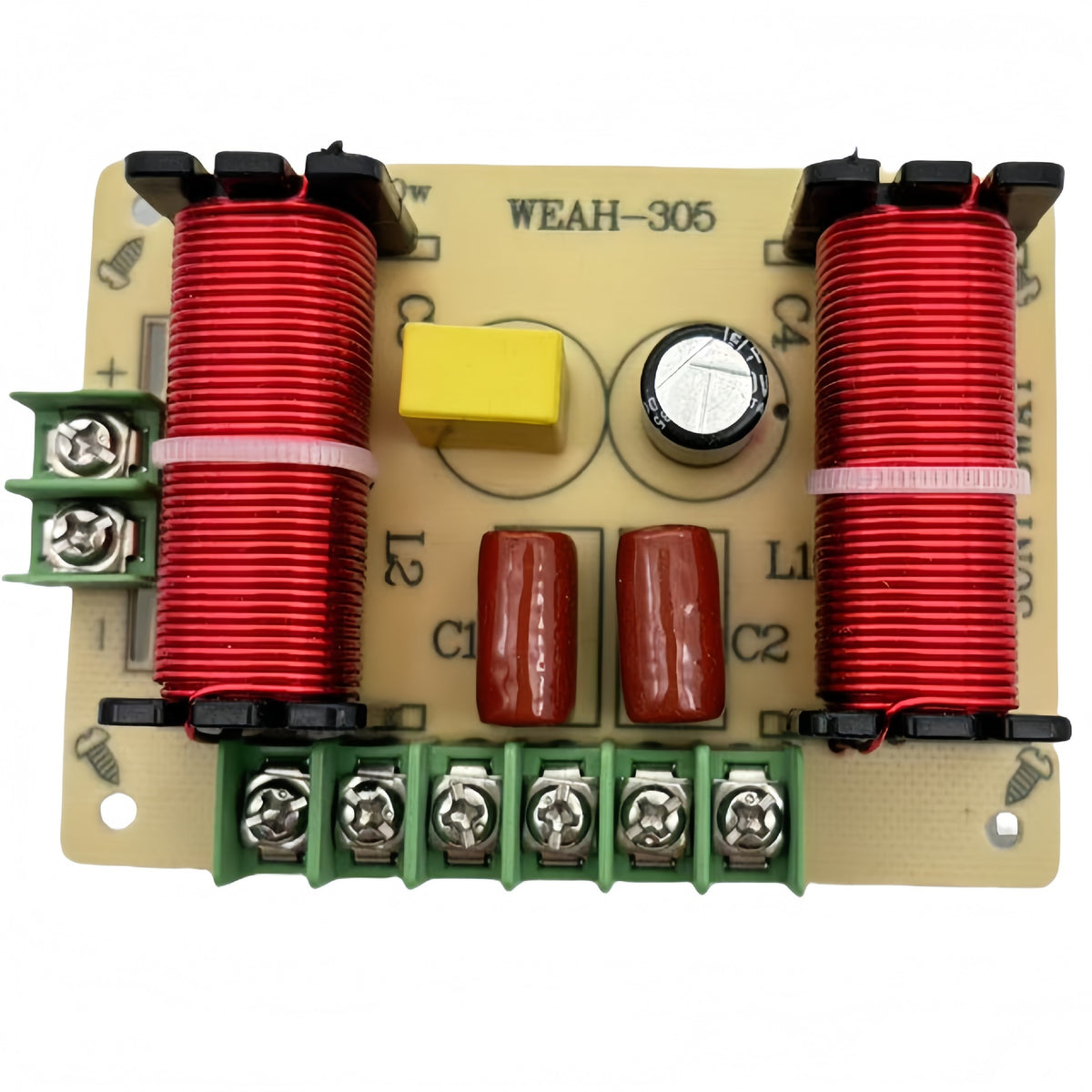 Crossover 3-way non-subscriber 3-way loudspeaker modification