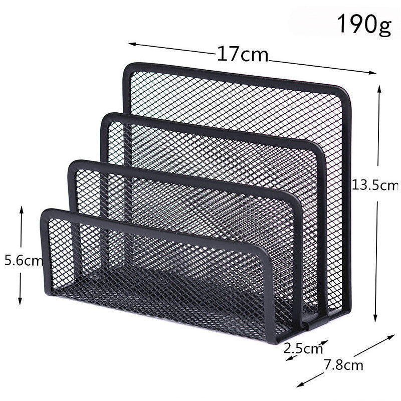 Bibliothèque étagères Bureau-Organisateur Mesh Maison Métal 1pcs