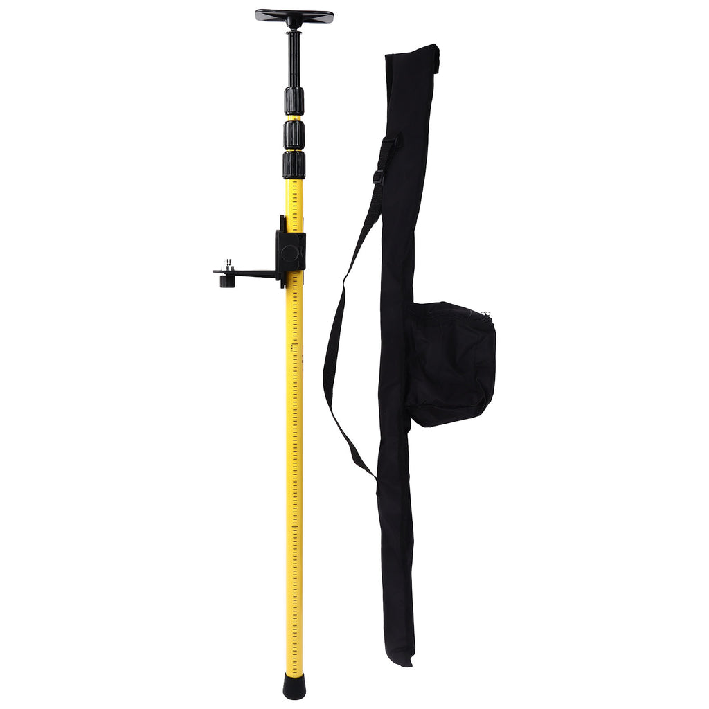 2.8 Mesure de nivellement laser Pole télescoping Pole de montage réglable pour Rotary et Line Las