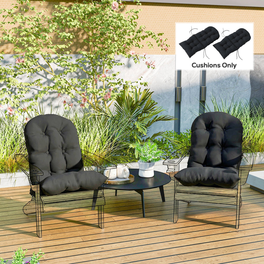 Coussins extérieurs de chaise Adirondack Set de 2