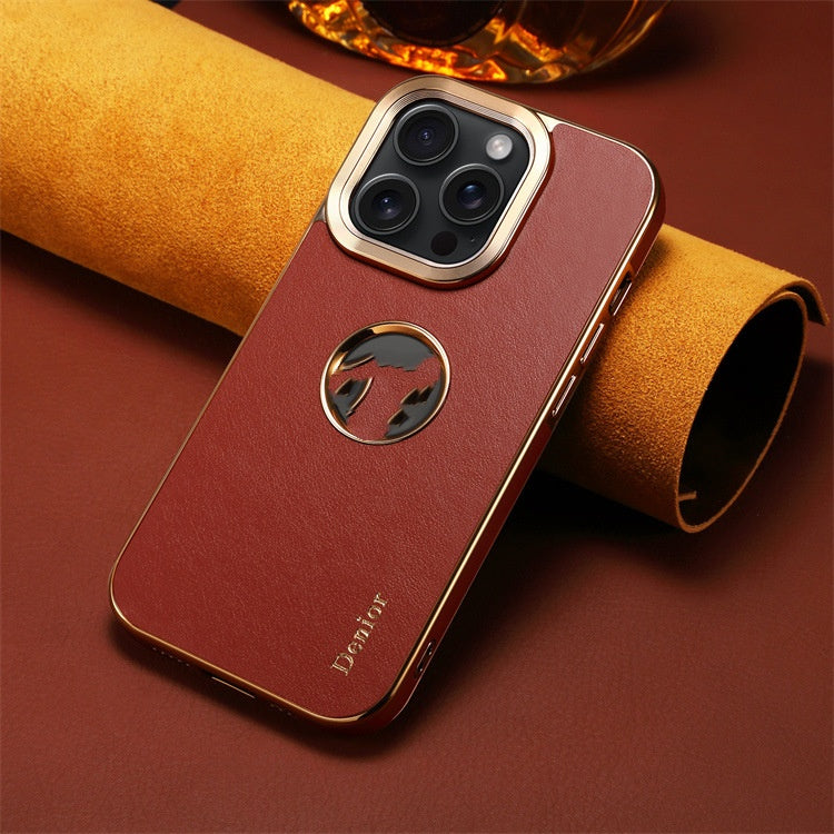 Téléphone portable Cowhide Protection Shell