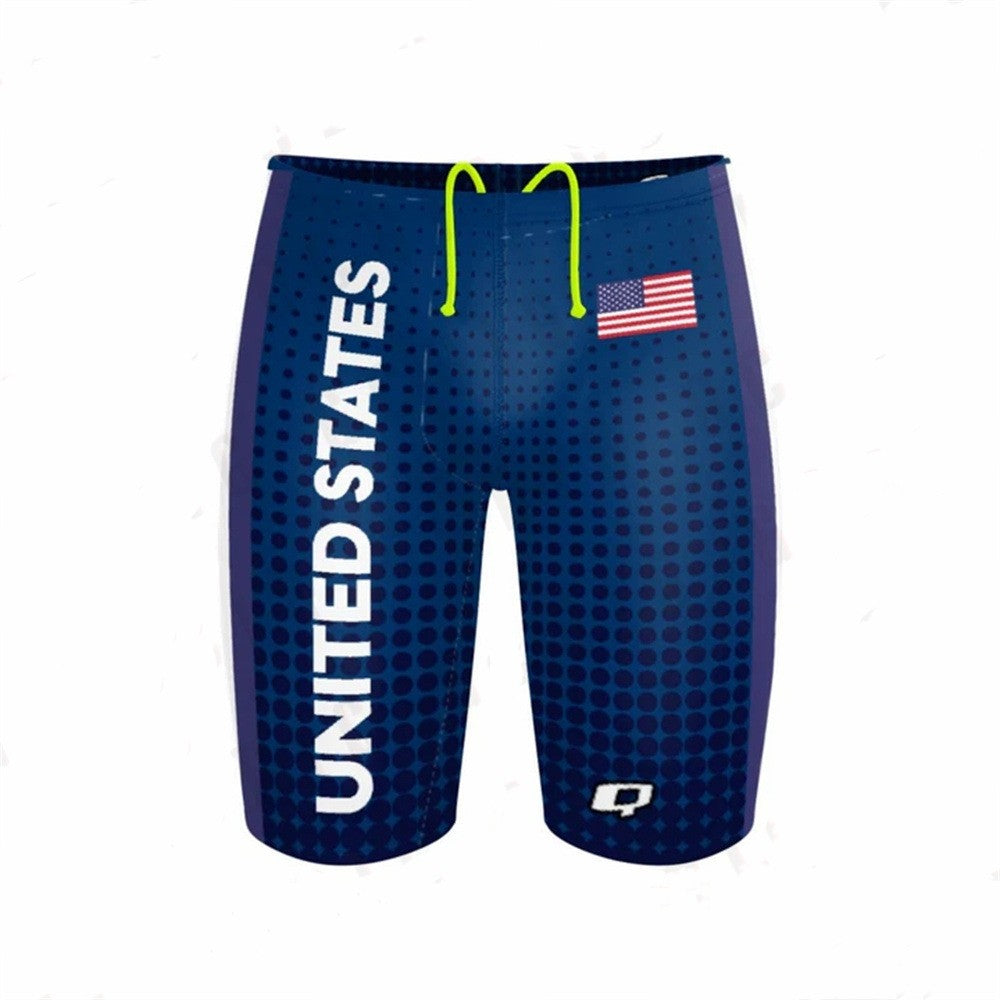 Pantalons de surf à angle plat à séchage rapide pour hommes d'été