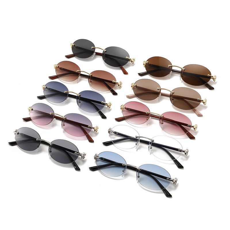 26 Lunettes de soleil mode sans cadre