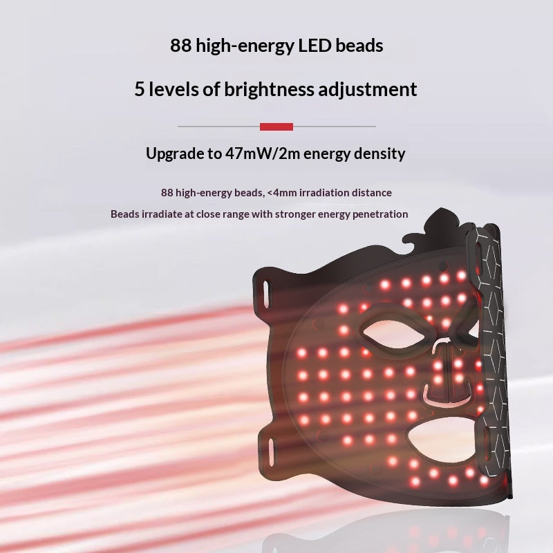 Masque de beauté LED coloré pour la photothérapie faciale à domicile