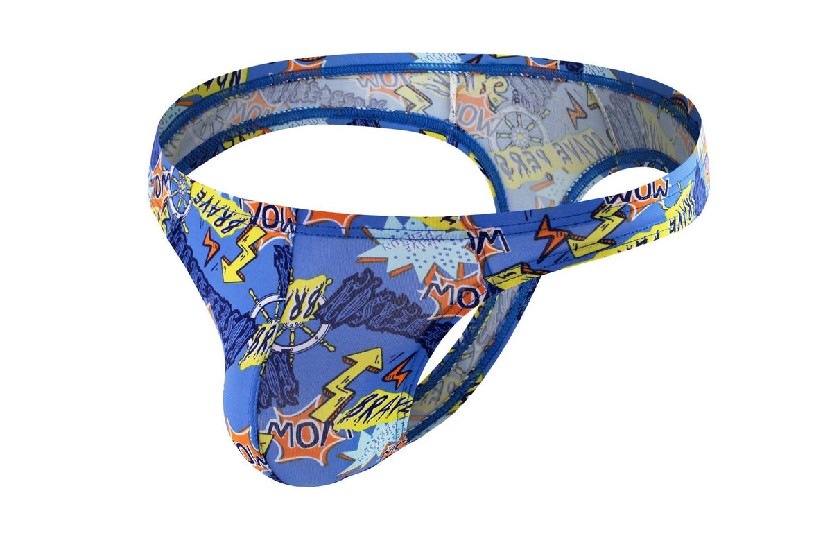 Men's breathable nylon printed shorts