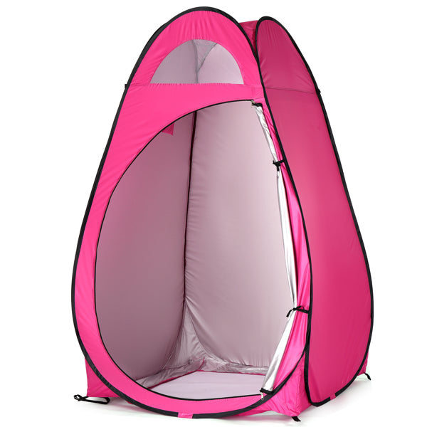 Portable Outdoor Pop-up Toilette Dressing Fitting Room Privacy Shelter Tente Rose