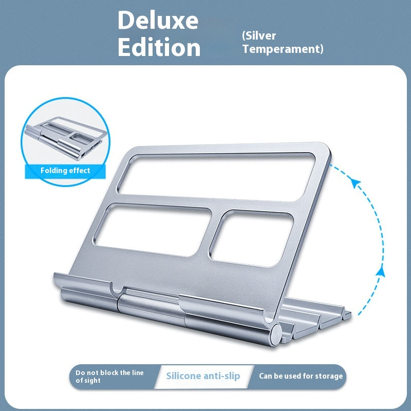 Bracket de stockage multi-fonctionnel de bureau pliable portable tablette télécommande