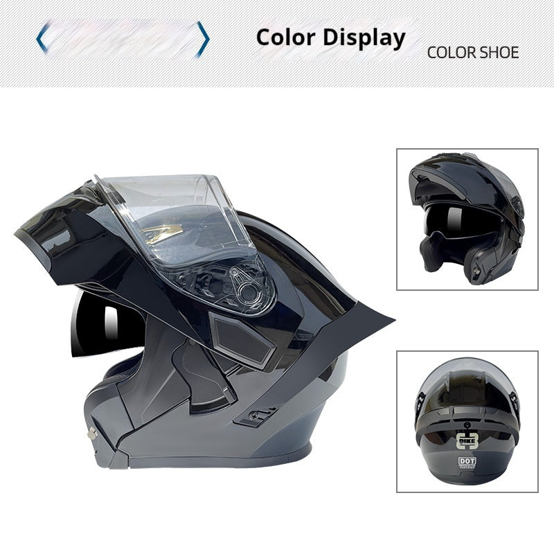 Personnalisé Big Tail Knight Sécurité Quatre saisons Casque universel