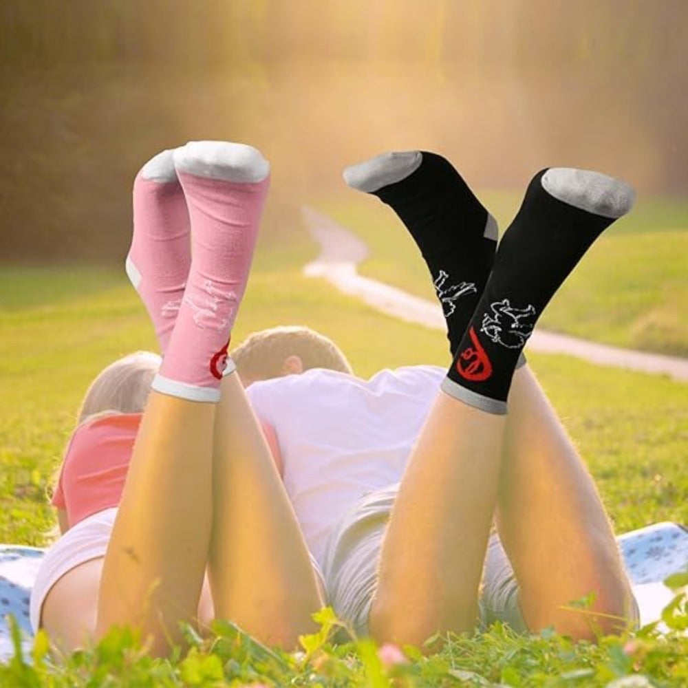 Chaussettes correspondantes pour les couples—2 paires