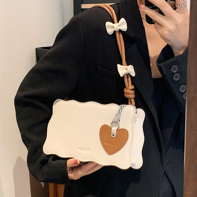 Sac à bandoulière avec Bow et Heart