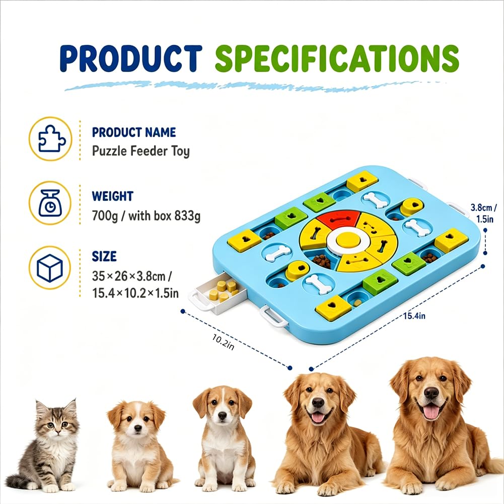 Jouet de puzzle pour chien