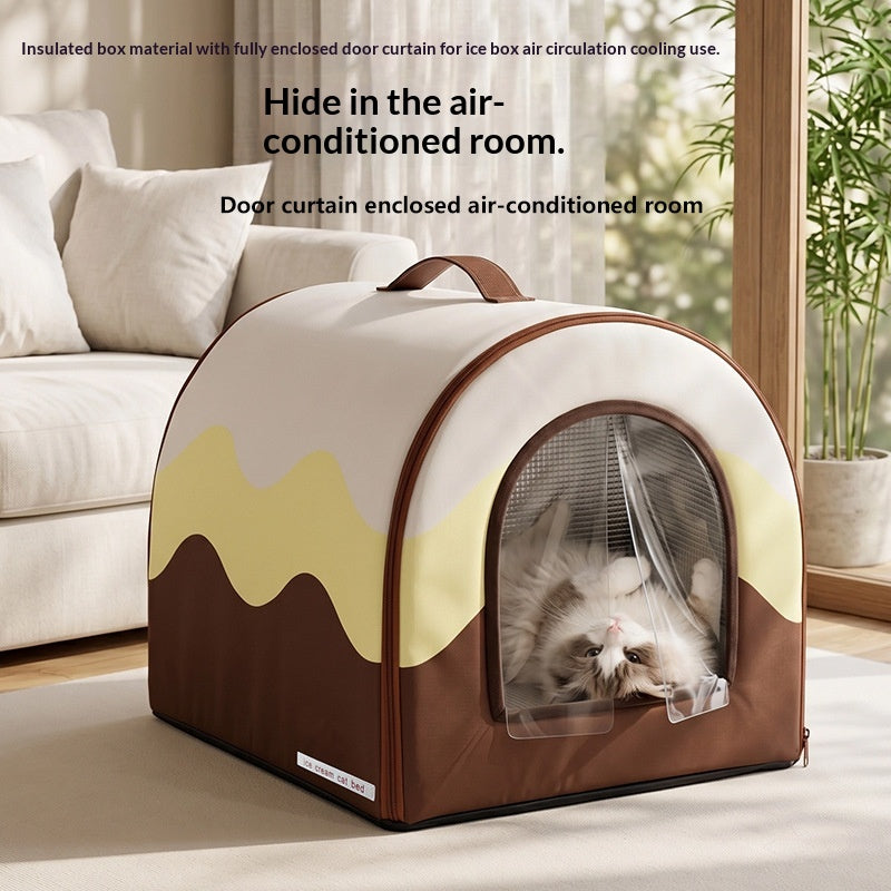 Lit de chien de refroidissement portable Toutes saisons Utilisation universelle