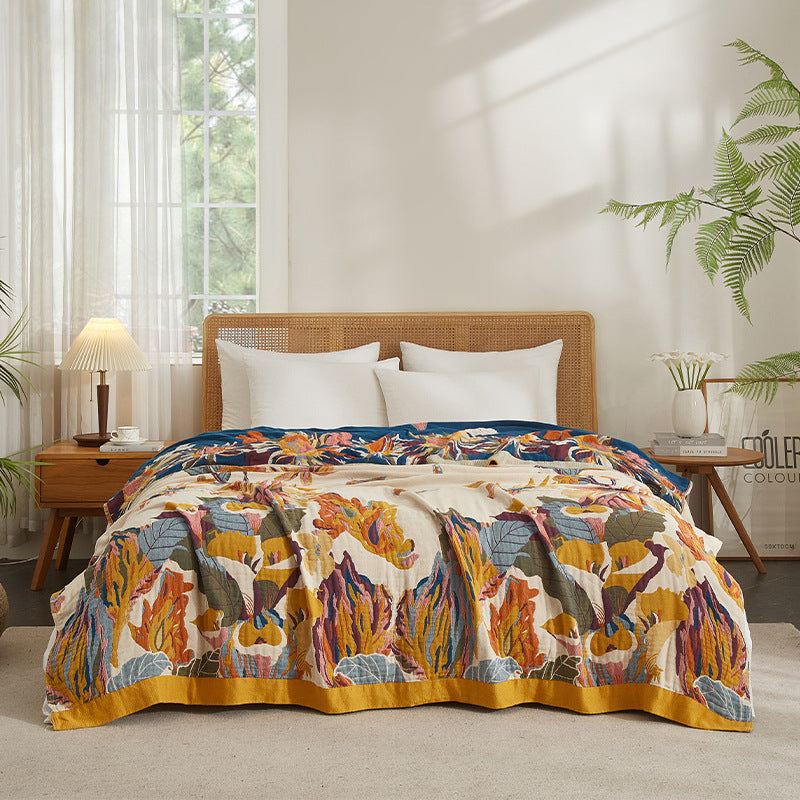 Cotton Bohème style serviette couverture Nap couverture