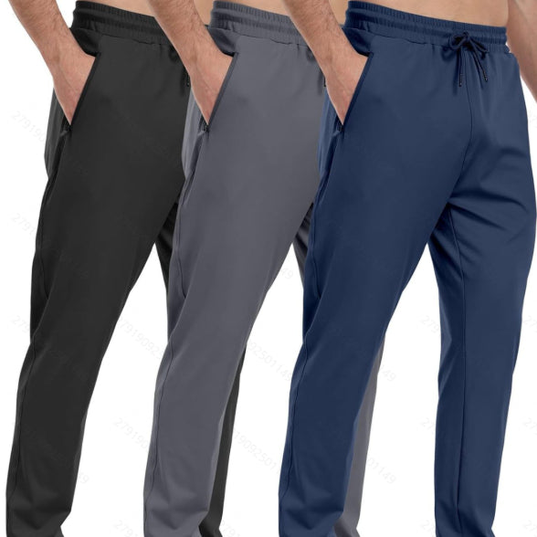Les sweatpants de poche pour hommes sont légers et élastiques.