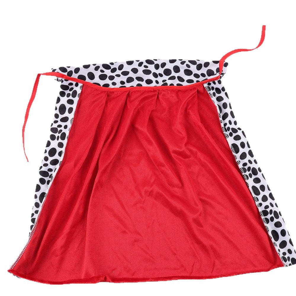 Pet King Cape with Crown Funny Costume
