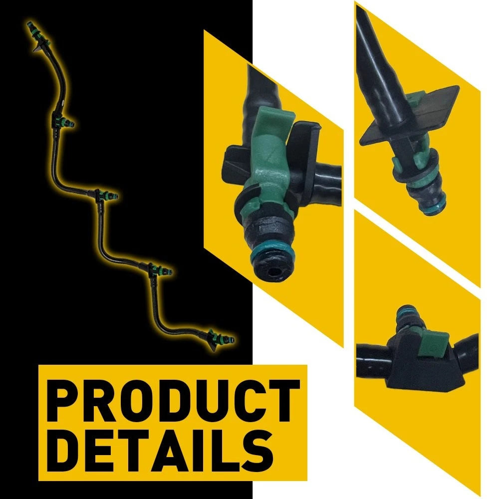 Évacuateur d'injecteur de carburant pour Ford Focus Kuga Mondeo S-Max 2.0 TDCi 1574AJ Kit