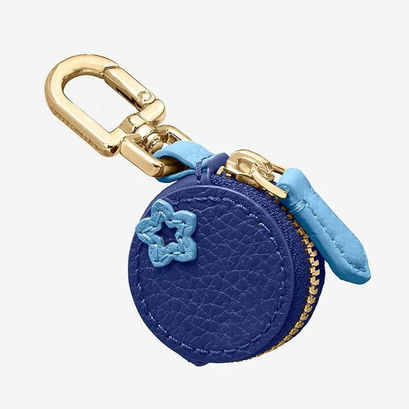 PU en cuir de monnaie Purse Fruit Fraise Citron Mini cas clé