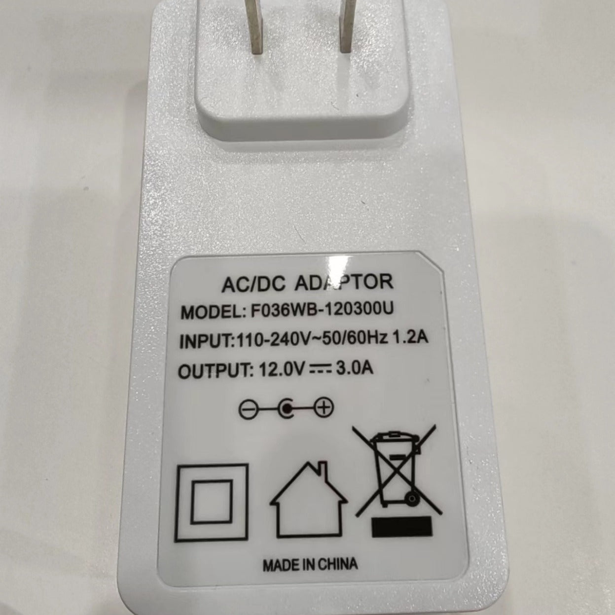 12V3A Adaptateur d'alimentation 5521 Plug