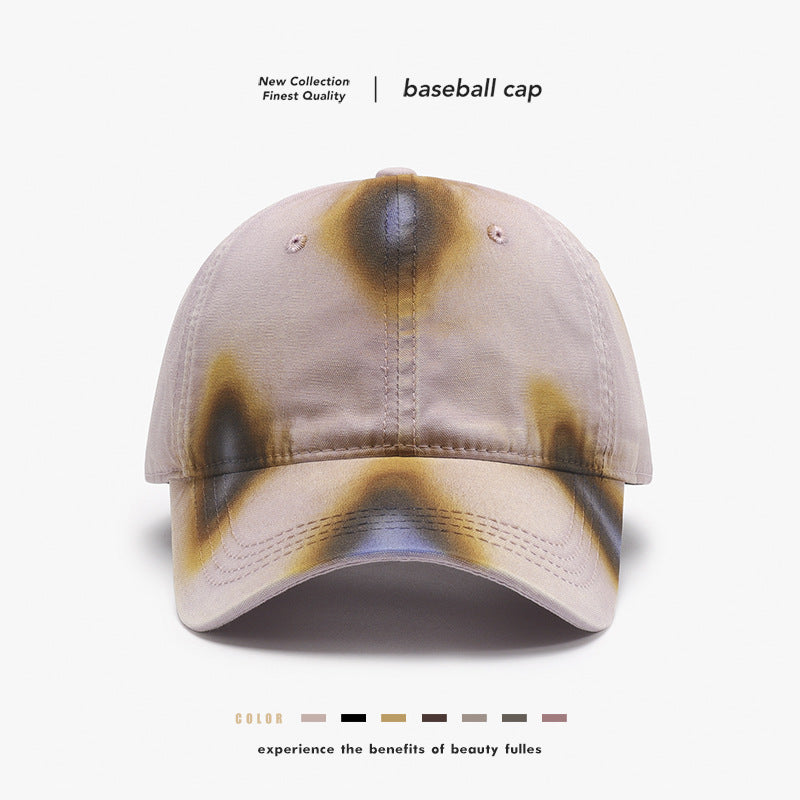 Casquette de baseball pour hommes lavés, teinte en couleur