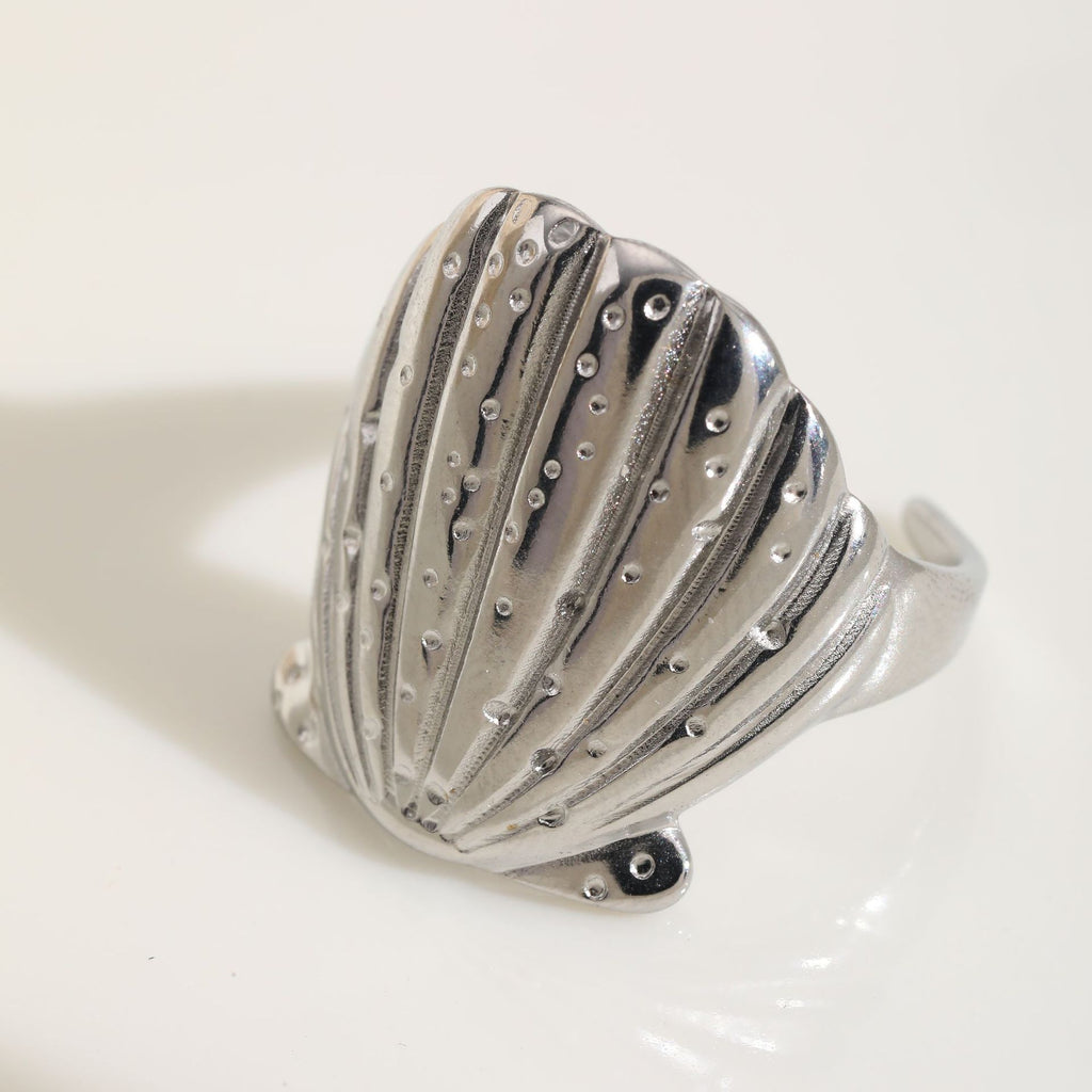 Anneau ouvert réglable en acier inoxydable Ocean Inspired