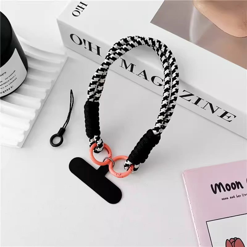 Nylon mobile phone lanyard