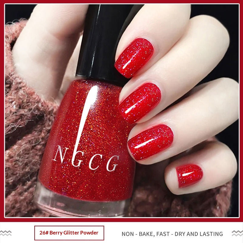 Non-cuisson Non-cuit 28-couleur Nail Polonais