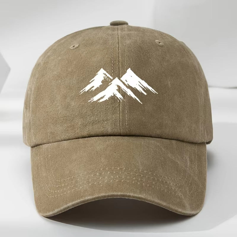 Imprimé Vintage Lavé Homme Lavé Casquette Casual