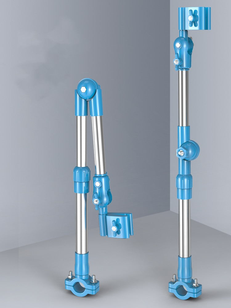 Parapluie de support de tuyau en acier inoxydable épais