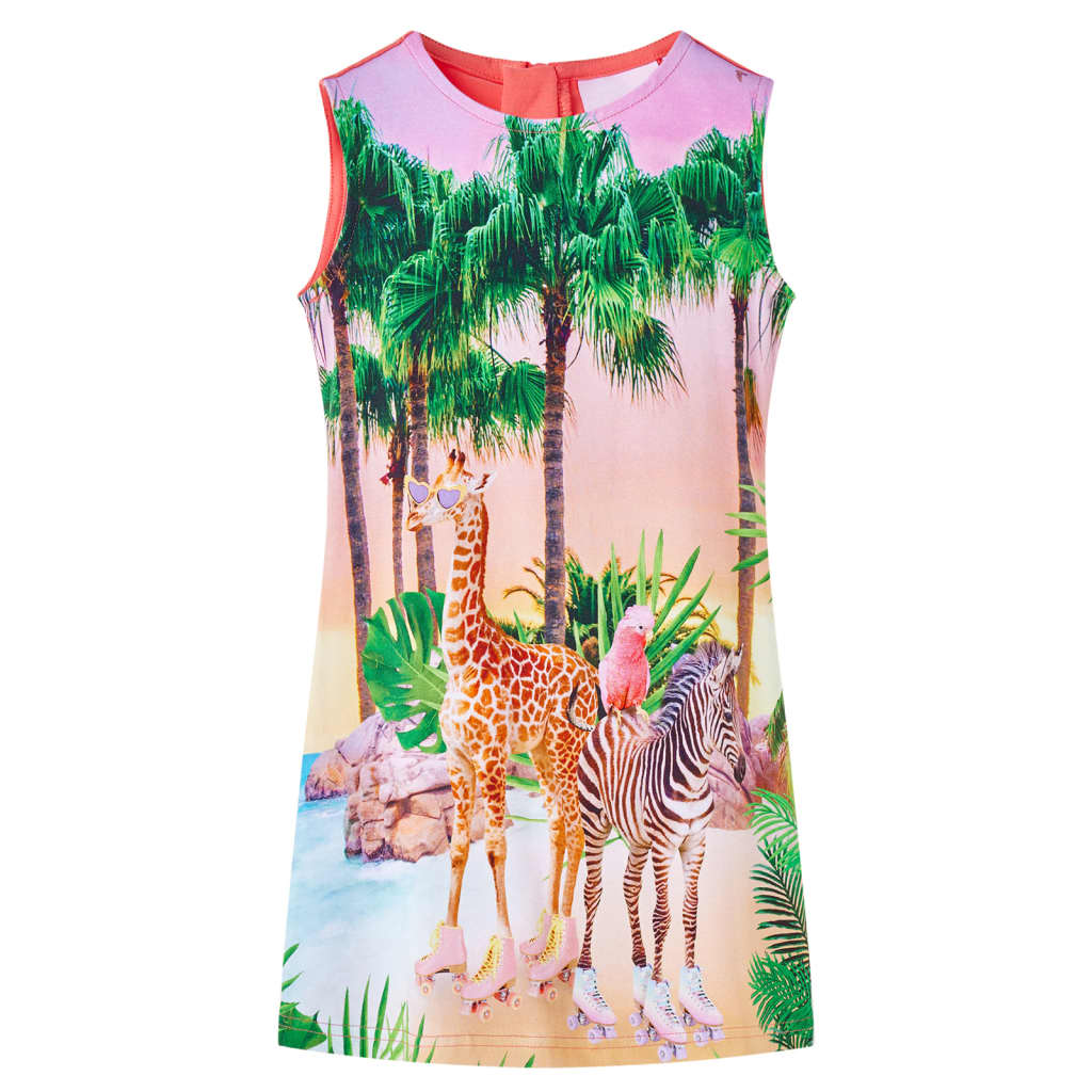 Robe pour enfants coraux taille rose 116
