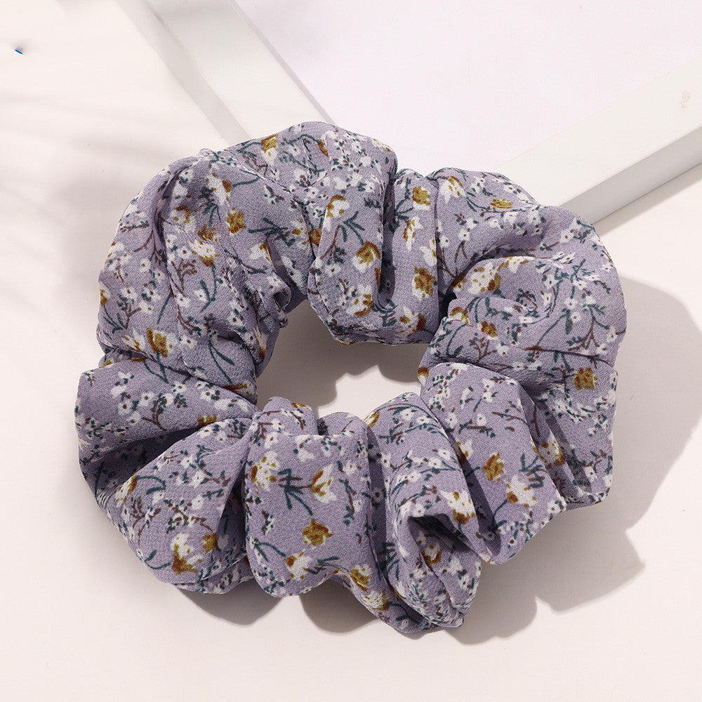 Grand Accessoire de cheveux de cercle intestinal satiné