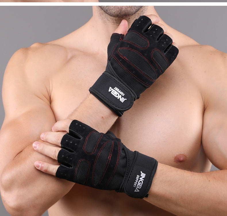 Outdoor Half-Finger Mountaineering Gloves