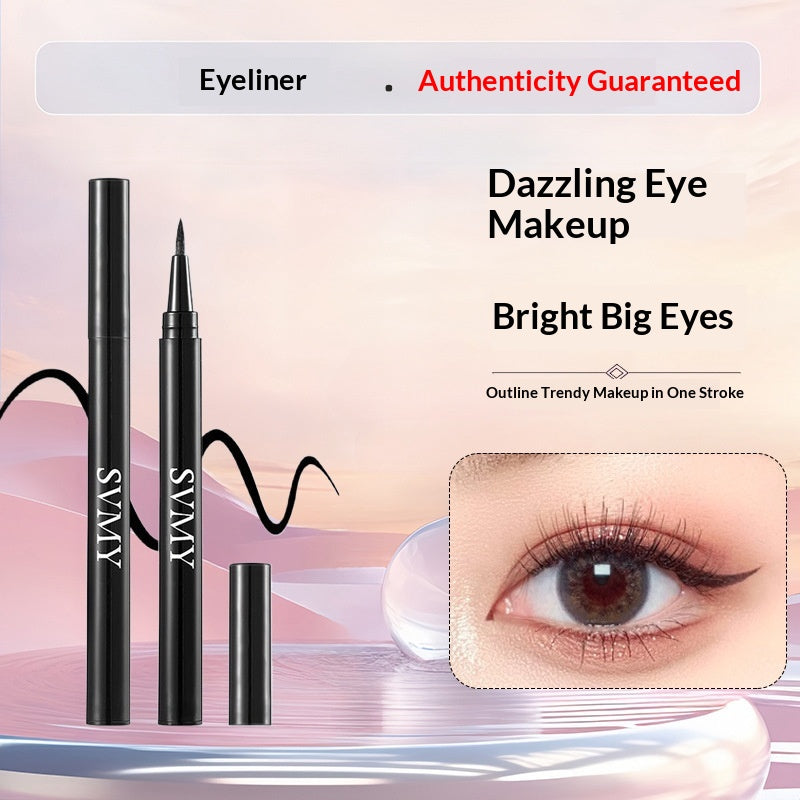 Stylo Eyeliner résistant à l'eau sauvage avec une pointe ferme pour un séchage rapide