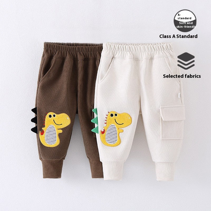Pantalons de sport durable pour enfants Printemps et automne
