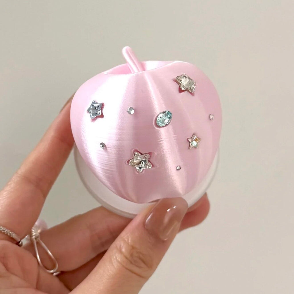 Support de téléphone à airbag magnétique couleur soie-diamant imprimé 3D