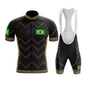 Été Brésil Team Cycling Jersey Men's Tracksuit