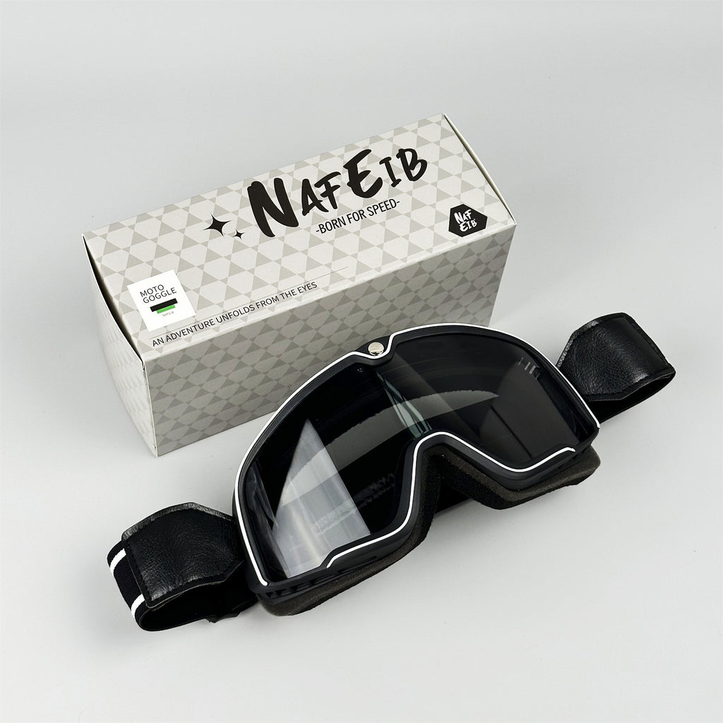 Retro-style DEUS Motorcycle Helmet Gloves