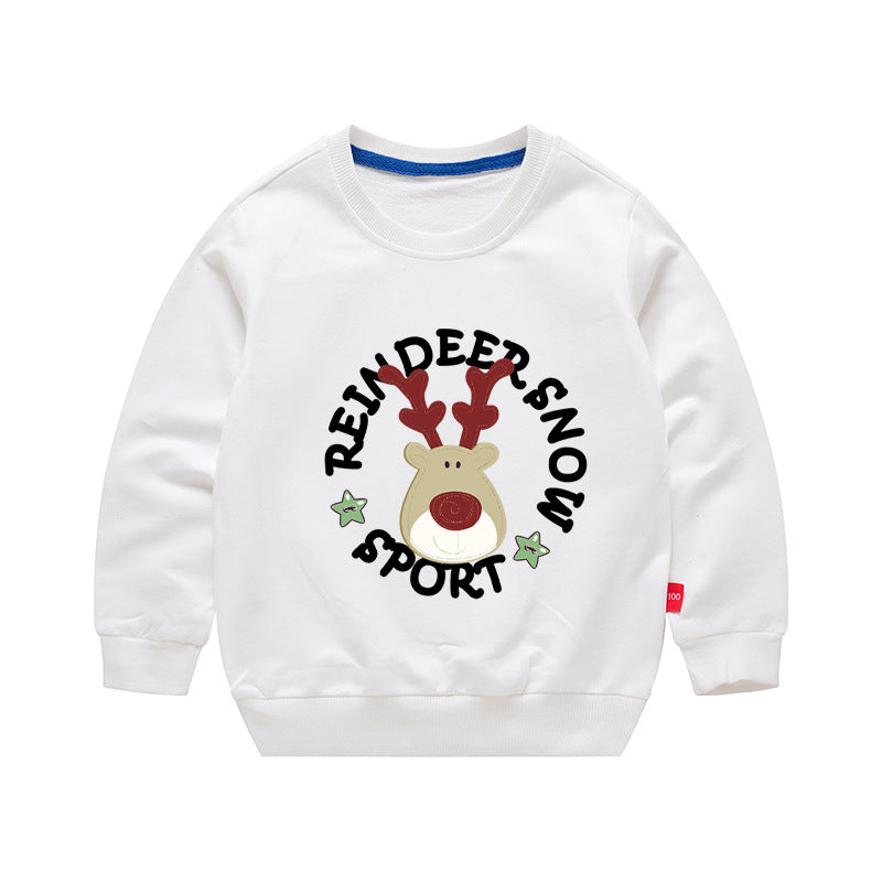 Chandail d'enfant Style coréen Chandail Sweatshirt rond garçon