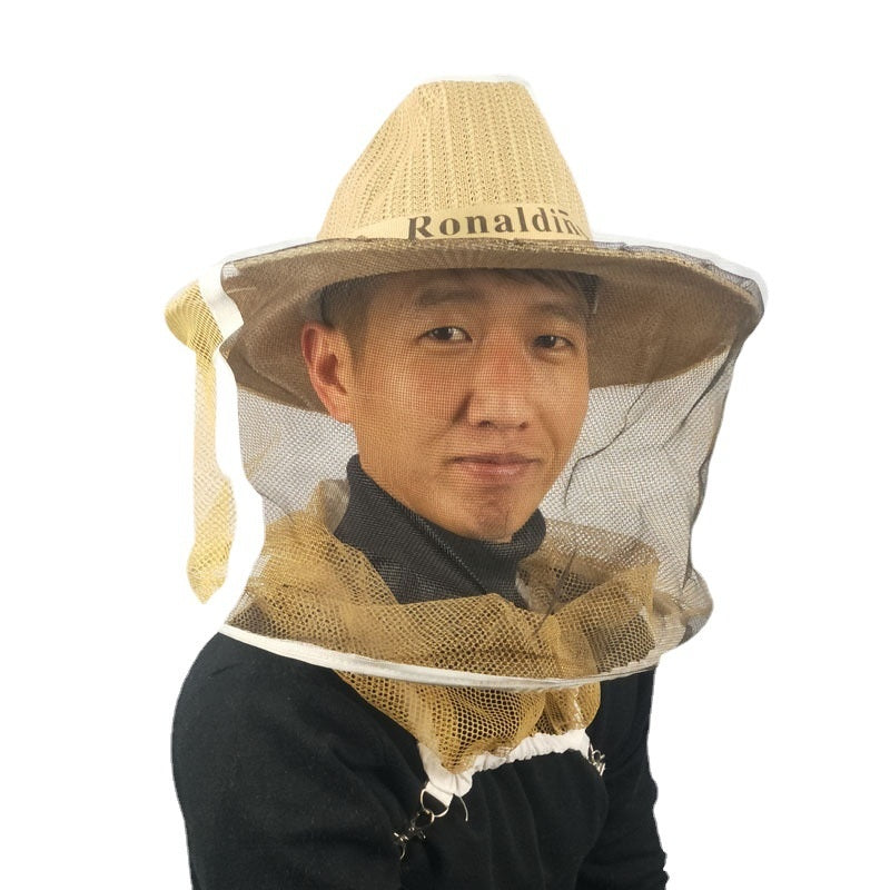 Daqun Beekeeping Eqiupment Anti-bee Cap Respirant Protection spéciale Épaisseur Adoption H