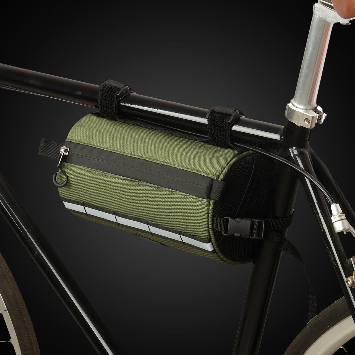 Grande capacité pliant avant Beam Mountain Bike Pannier Sac Accessoires Cyclisme