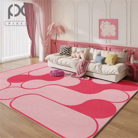 Rug Mat côté de lit à usage de maison crème style tapis de sol