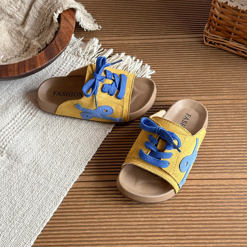 Summer Girls Platform Slippers